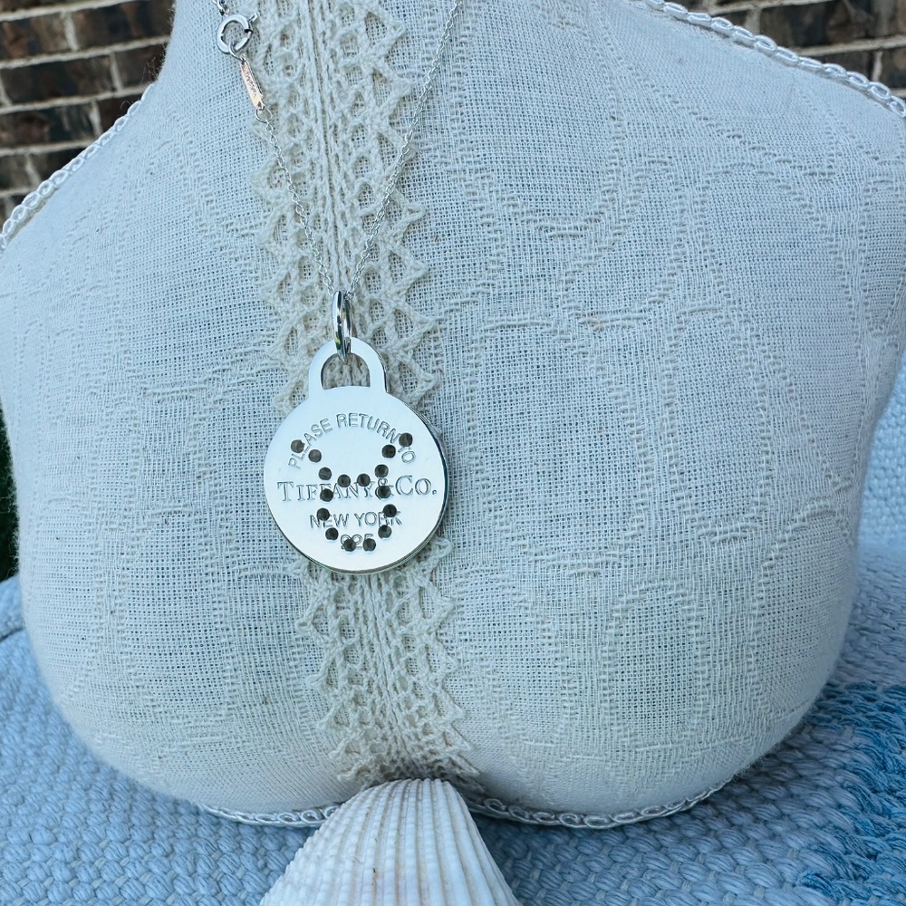 NEW LARGE Tiffany & Co. Taurus Zodiac Charm Pendant in Silver